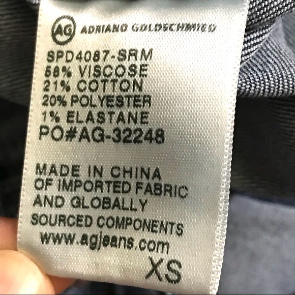 Ag Adriano Goldschmied Robyn Jean Jacket ( XS) - Picture 10 of 10